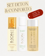 Kit Detox & Conforto + Guasha de brinde